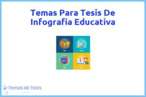 Tesis de Infografia Educativa: Ejemplos y temas TFG TFM