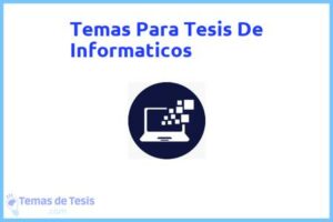 Tesis de Informaticos: Ejemplos y temas TFG TFM