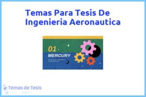 Tesis de Ingenieria Aeronautica: Ejemplos y temas TFG TFM