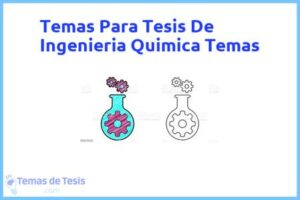 Tesis de Ingenieria Quimica Temas: Ejemplos y temas TFG TFM