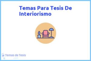 Tesis de Interiorismo: Ejemplos y temas TFG TFM