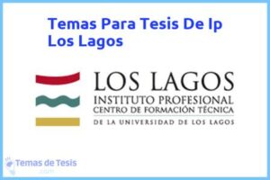 Tesis de Ip Los Lagos: Ejemplos y temas TFG TFM