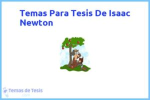 Tesis de Isaac Newton: Ejemplos y temas TFG TFM