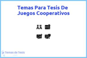 Tesis de Juegos Cooperativos: Ejemplos y temas TFG TFM