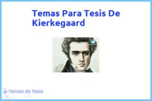 Tesis de Kierkegaard: Ejemplos y temas TFG TFM