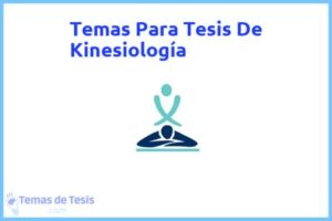Tesis de Kinesiología: Ejemplos y temas TFG TFM