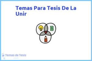 Tesis de La Unir: Ejemplos y temas TFG TFM