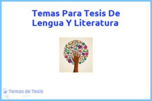 Tesis de Lengua Y Literatura: Ejemplos y temas TFG TFM