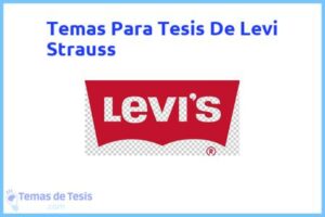 Tesis de Levi Strauss: Ejemplos y temas TFG TFM