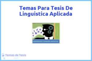 Tesis de Linguistica Aplicada: Ejemplos y temas TFG TFM