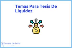 Tesis de Liquidez: Ejemplos y temas TFG TFM