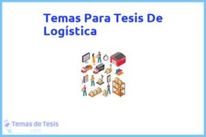 Tesis de Logística: Ejemplos y temas TFG TFM