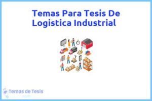 Tesis de Logistica Industrial: Ejemplos y temas TFG TFM