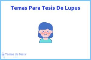 Tesis de Lupus: Ejemplos y temas TFG TFM