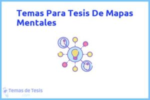 Tesis de Mapas Mentales: Ejemplos y temas TFG TFM