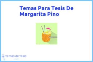 Tesis de Margarita Pino: Ejemplos y temas TFG TFM