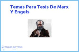 Tesis de Marx Y Engels: Ejemplos y temas TFG TFM