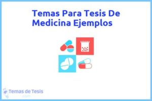Tesis de Medicina Ejemplos: Ejemplos y temas TFG TFM