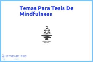Tesis de Mindfulness: Ejemplos y temas TFG TFM