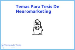 Tesis de Neuromarketing: Ejemplos y temas TFG TFM
