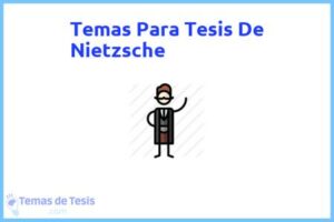 Tesis de Nietzsche: Ejemplos y temas TFG TFM
