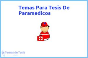 Tesis de Paramedicos: Ejemplos y temas TFG TFM