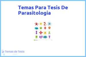 Tesis de Parasitologia: Ejemplos y temas TFG TFM