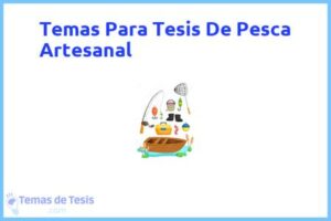 Tesis de Pesca Artesanal: Ejemplos y temas TFG TFM