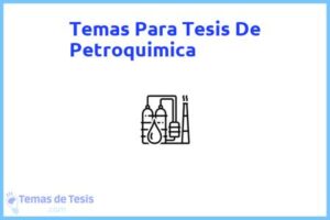 Tesis de Petroquimica: Ejemplos y temas TFG TFM
