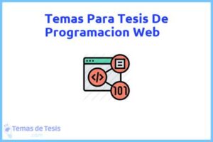 Tesis de Programacion Web: Ejemplos y temas TFG TFM