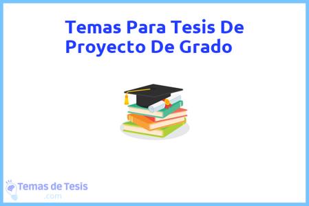 Tesis de Proyecto De Grado: Ejemplos y temas TFG TFM