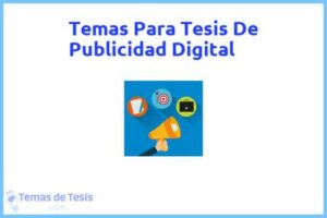 Tesis de Publicidad Digital: Ejemplos y temas TFG TFM