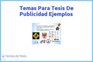 Tesis de Publicidad Ejemplos: Ejemplos y temas TFG TFM