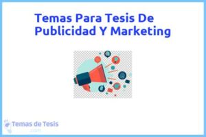 Tesis de Publicidad Y Marketing: Ejemplos y temas TFG TFM