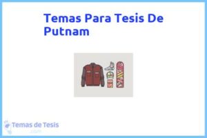 Tesis de Putnam: Ejemplos y temas TFG TFM