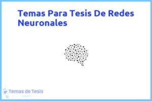 Tesis de Redes Neuronales: Ejemplos y temas TFG TFM