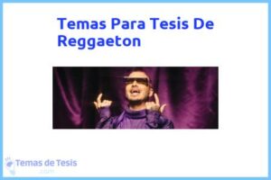 Tesis de Reggaeton: Ejemplos y temas TFG TFM