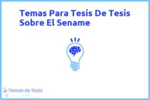 Tesis de Tesis Sobre El Sename: Ejemplos y temas TFG TFM