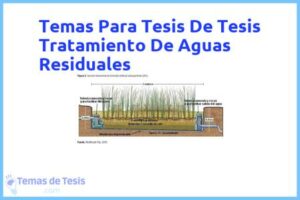 Tesis de Tesis Tratamiento De Aguas Residuales: Ejemplos y temas TFG TFM