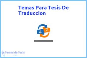 Tesis de Traduccion: Ejemplos y temas TFG TFM