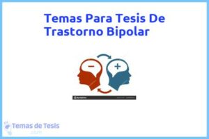 Tesis de Trastorno Bipolar: Ejemplos y temas TFG TFM